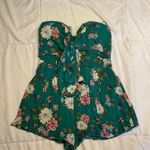 Cute floral romper